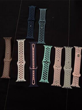 Silicone Sport Watch Bands - Multiple Colors